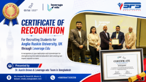 SPS Bangladesh and Leverage Edu partnership for Anglia Ruskin University student recruitment